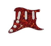 Battipenna precablato caricato Pickup per chitarra con battipenna caricato a 7 vie SSS stile anni '60 Single Coil(09)