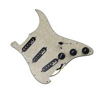 Battipenna Precablato Completamente Caricato Con Pickup Single Coil SSS Impostato Per Parti Di Chitarra For For ST Battipenna precablati Set (Color : 03)