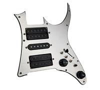 Battipenna Precablato con Pickup Battipenna HSH Precablato Con Pickup Alnico V Neri Set Di Interruttori Multifunzione A 7 Vie Per Chitarra Elettrica