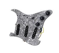 Battipenna Precablato con Pickup Battipenna Precablato A 7 Vie SSS Ainico 5 Kit Pickup Single Coil Per Chitarre Elettriche For For ST (Color : 11)