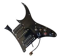 Battipenna Precablato con Pickup Caricato HSH Guitar Pickguard Interruttore Multifunzione Pickup Alnico V 3 Set Di Interruttori A Taglio Singolo