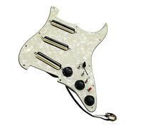 Battipenna Precablato con Pickup Chitarra SSS Pickup Humbucker Pickguard Set Di Cavi Adatto Per Combinazioni Di Stili For For ST Guitar 20