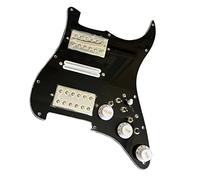 Battipenna Precablato con Pickup HSH Prewired Pickguard Set Caricato Alnico V Humbucker Pickups Coil Split Multifution Converter 7 Way Toggle Per For ST Chitarra