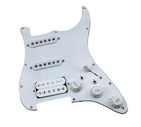 Battipenna Precablato con Pickup Imbracatura Precablata SSH Guitar Pickguard Single Coil Humbucker Pickups 2 Single Cut Converter Set