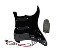 Battipenna Precablato con Pickup Pickguard Per Chitarra Elettrica Precablati SSH Pickup Assemblaggio Completo Con Manopole Per Sintonizzatori Per Chitarre