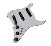 Battipenna Precablato con Pickup Pickup Per Chitarra A 11 Fori Pickguard Precablato Tipo A 7 Vie A Pieno Carico SSS Ainico 5 Set Di Pickup Single Coil (Color : 01)