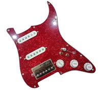 Battipenna Precablato con Pickup SSH Prewired Loaded Set Di Battipenna Per Chitarra Pickup Multifunzione Alnico 5 Pickup Humbucker Per For FD Chitarra (Color : 05)