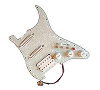 Battipenna Precablato con Pickup SSH Upgrade Prewired Guitar Pickguard Set Di Pickup Mini Humbucker Alnico 5 Multifunzione Ad Alto Rendimento