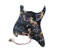 Battipenna Precablato con Pickup SSS Prewired Pickguard Multifunzione Converter Mini Humbucker Pickups High Output Fit for for FD Guitar