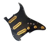 Battipenna Precablato con Pickup SSS Prewired Pickguard Pickups 3 Mini Converter per Chitarra Elettrica for for ST (Color : 02)