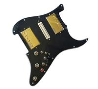 Battipenna Precablato con Pickup Upgrade Loaded Set di battipenna per chitarra HSH Pickup Alnico V multifunzione 4 Toggle a taglio singolo