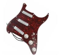 Battipenna precablato per chitarra Battipenna Pickup Bianchi Dual Hot Rails Humbucker Pickups Versatilità Battipenna Precablato Per Chitarre