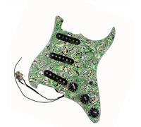 Battipenna precablato per chitarra Cablaggio Battipenna Precablato A 7 Voci Pickup Per Chitarra SSS Single Coil Pickup (Color : 2)