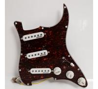 Battipenna precablato per chitarra Fender ST precablato SSS, compatibile con Wilkinson Alnico 5 pickup single coil, kit di aggiornamento per chitarra elettrica ST Style (#1)