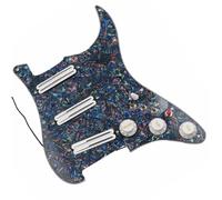 Battipenna precablato per chitarra Pickup Battipenna Multicolore Pickup Humbucker Dual Hot Rail Versatilità Battipenna Precablato Per Chitarre