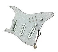 Battipenna SSS Caricato Precablato Con Pickup Mini Alnico V Converter Set Di Cablaggi Per La Sostituzione Di Parti Di Chitarra Parti di ricambio per chitarre (Color : 06)