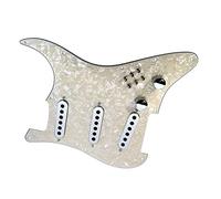 Battipenna SSS Caricato Precablato Con Pickup Mini Alnico V Set Di Cablaggi Per La Sostituzione Di Parti Di Chitarra Battipenna precablati Set (Color : 03)