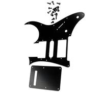 Battipenna stabile in metallo piastra antigraffio accessorio per chitarra piastra antigraffio piastra frontale per gli appassionati di chitarra elettrica