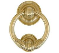 BATTIPORTA/BATTENTE PER PORTONE PORTA MOD.IMPERO COTTALI OTTONE LUCIDO 125X100MM