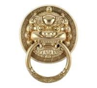 Battiporta in ottone design vintage perfetto per cancelli e ingressi villa