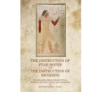 Battiscombe G Gunn The Instruction of Ptah Hotep (Tascabile)