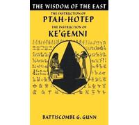 Battiscombe G Gunn The Teachings of Ptahhotep (Copertina rigida)