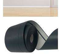 Battiscopa Adesivo Flessibile, 8 Metri -50x20 mm PVC Battiscopa per Muro, Spessore 1,1 mm Battiscopa Angolare Autoadesivo per bagno, cucina e camera da letto