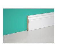 BATTISCOPA BAROCCO PIRCHER MDF BIANCO MM 18X100 H.MM 2250 PZ 6