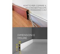 BATTISCOPA COPRIMARMO COPRIBATTISCOPA COPRIVECCHIO prezzo ad Aste da 2,25