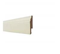 BATTISCOPA DUCALE IN MDF RIVESTITO IN MELAMINICO 115X15X2400 BIANCO - KIMONO