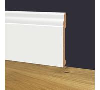 Battiscopa DUCALE in POLIMERI EqualWood HI-TEC 170x14x2000mm - BIANCO (prezzo al metro)