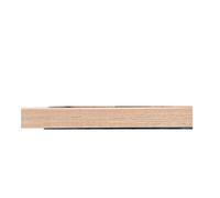 Battiscopa in Gres Porcellanato Effetto Legno chiaro 7x59,5 cm, Spessore 1 cm, (1 pz)