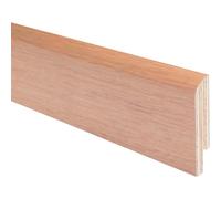 Battiscopa in legno impiallacciato essenza rovere H 8 cm Rovere