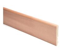 Battiscopa in legno impiallacciato rovere H 7 cm Rovere