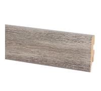 Battiscopa in legno pino pellicolato H 6 cm Pinie