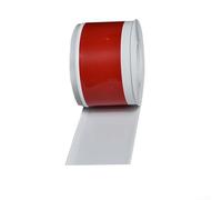 Battiscopa in plastica morbida PVC impermeabile modanatura striscia decorativa battiscopa trim adatto per pareti interne e bordi del pavimento (bianco)