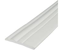 Battiscopa in Pvc,Battiscopa Adesivo Battiscopa autoadesivo, modanatura staccabile e attaccabile, compatibile con stucco, battiscopa indurito, for uso domestico(White-98mm x 2m)