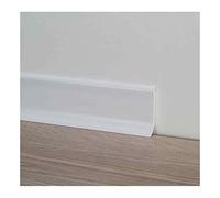 Battiscopa in PVC co-estruso altezza 8cm lunghezza 2,50mt Pvc Line Profilpas - Finitura: GRIGIO CENERE