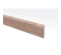 Battiscopa in pvc rivestito legno H 7 cm