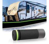 Battiscopa isolante invernale per camper, fondo in rete di ferro, facile da arrotolare, altezza 80 cm, per rimorchi da viaggio e case mobili