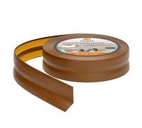 Battiscopa Morbido Adesivo 15 mm x 15 mm Striscia di Chiusura PVC Flessibile