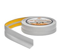 Battiscopa Morbido Adesivo 18 mm x 18 mm Striscia di Chiusura PVC Flessibile