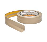 Battiscopa Morbido Adesivo 25 mm x 15 mm Striscia di Chiusura PVC Flessibile