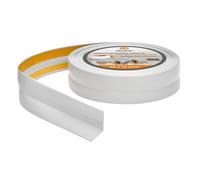 Battiscopa Morbido Adesivo 25 mm x 15 mm Striscia di Chiusura PVC Flessibile