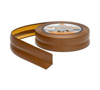 Battiscopa Morbido Adesivo 25 mm x 15 mm Striscia di Chiusura PVC Flessibile