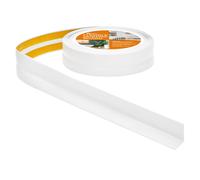 Battiscopa Morbido Adesivo 30 mm x 30 mm Striscia di Chiusura PVC Flessibile