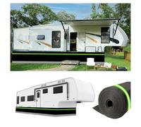 Battiscopa per camper di facile installazione, altezza 95 cm, per camper, rete in ferro nella parte inferiore del paraurti, 16 m