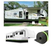 Battiscopa per camper senza fori per l'inverno 0,8 m di altezza battiscopa per rimorchio da viaggio Rete di ferro nella parte inferiore del camper, 28 m