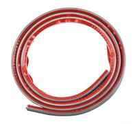 Battiscopa PVC 1M, Passacavo Interno, Flessibile e Adesivo(Gray) | Per Ristrutturazioni per casa, Passaggio Cavi Interno, per ideale per Elettricisti, PVC Flessibile, Lunghezza 1 Metro