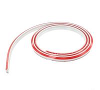 Battiscopa PVC 1M, Passacavo Interno, Flessibile e Adesivo(White) | Per Ristrutturazioni per casa, Passaggio Cavi Interno, per ideale per Elettricisti, PVC Flessibile, Lunghezza 1 Metro